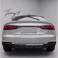 Audi A5 S5 B9.5 F5 S Line Facelift LCI 2020-2024 gloss black rear bumper diffuser lip splitter upgrade