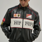 Ferrari Jacket Leather Black Embroidered Racing F1 - Unisex - Outdoor Coat Women & Mens Hoodie