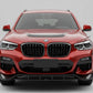 BMW X3 G01 Gloss Black 4 Piece Front Lip Splitter (2018–2021)