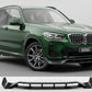 BMW X3 G01 Gloss Black 4 Piece Front Lip Splitter (2022+)