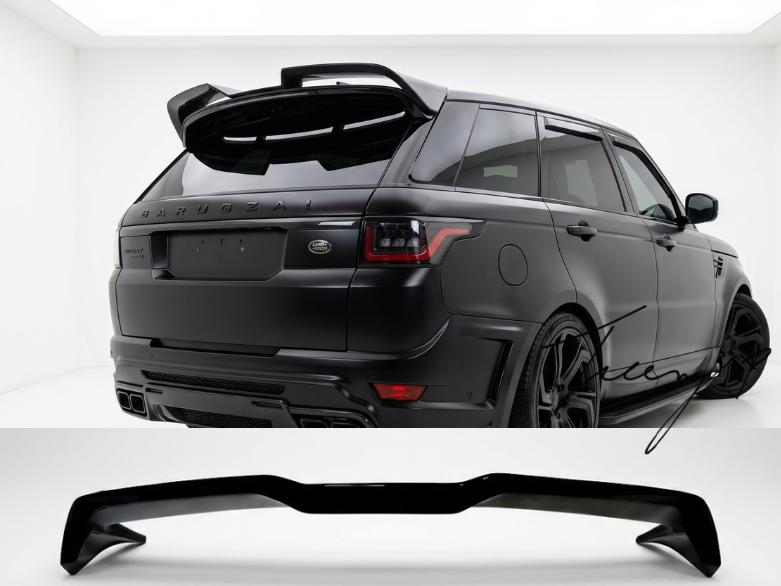 Range Rover Sport L494 (2018–2022) Facelift Gloss Black Rear Roof Spoiler