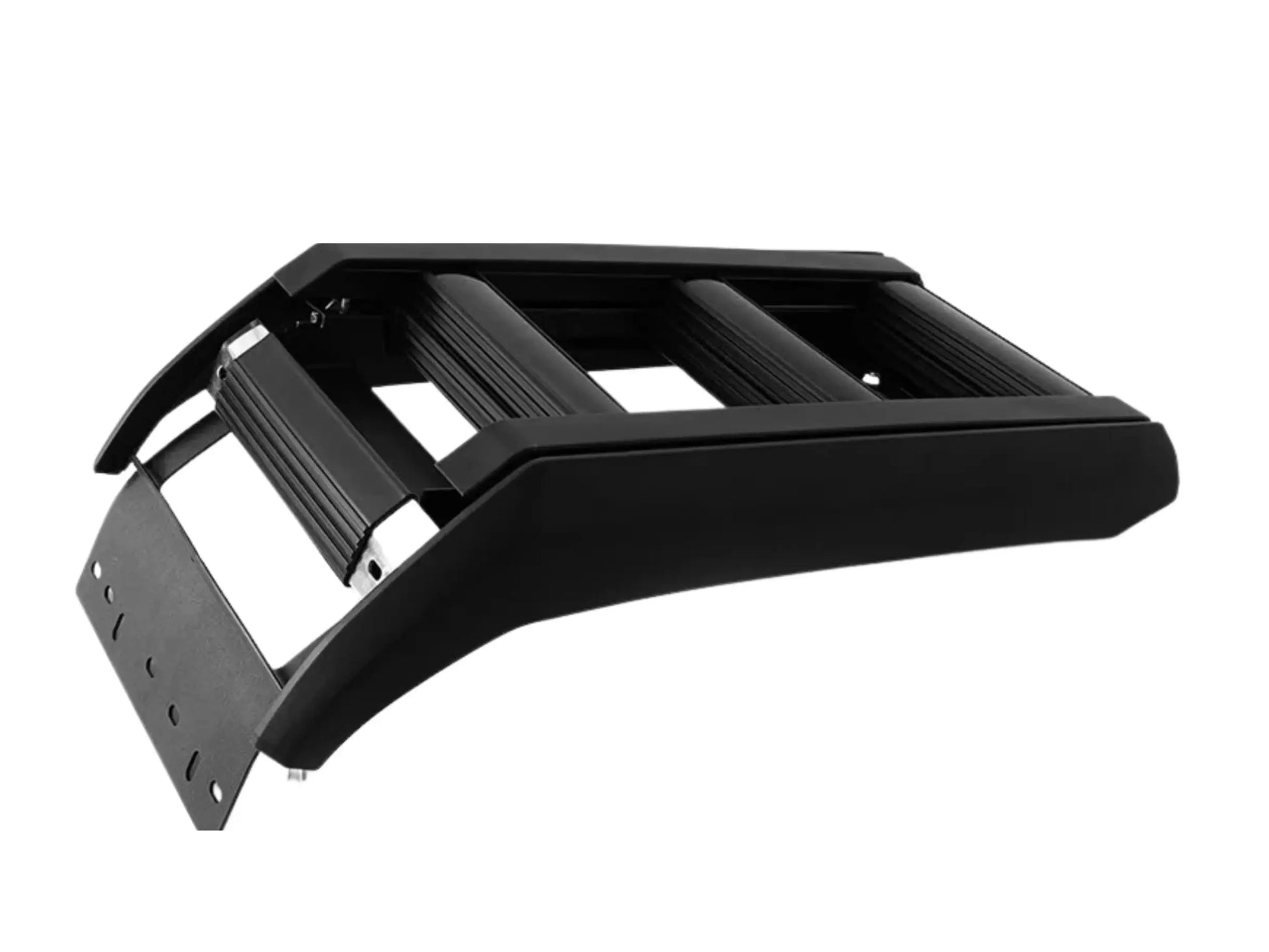 Land Rover Defender 90 & 110 L663 Telescopic Folding Side Ladder Black (2020+)