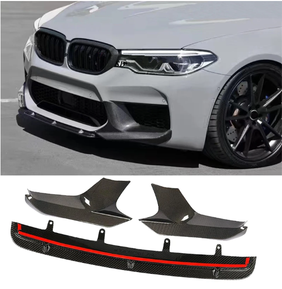 BMW 5 SERIES M5 G30 G38 FRONT SPOILER SPLITTER BODYKIT LIP 2020+