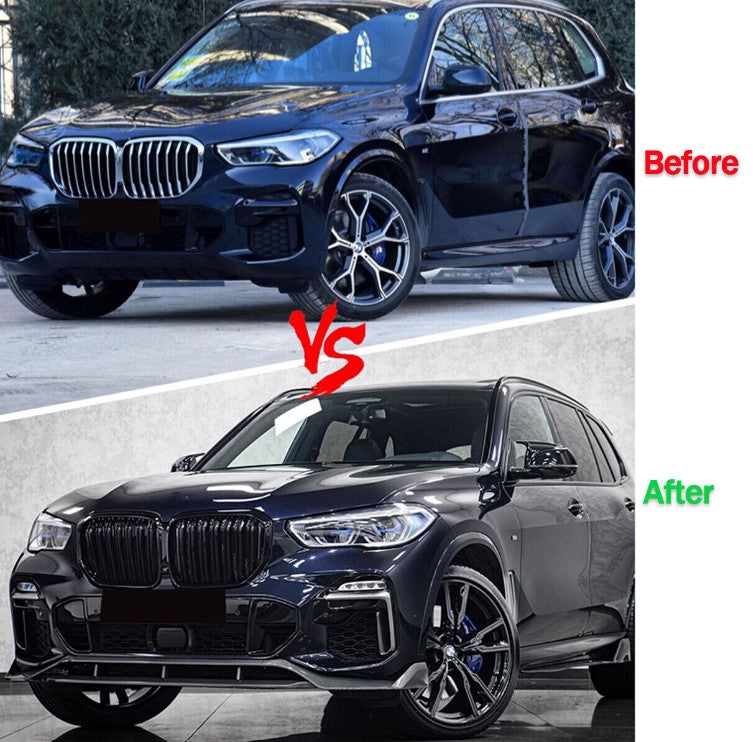 BMW X5 G05 FRONT SPLITTER M SPORT FRONT LIP SPOILER BODYKIT (2018-2022)