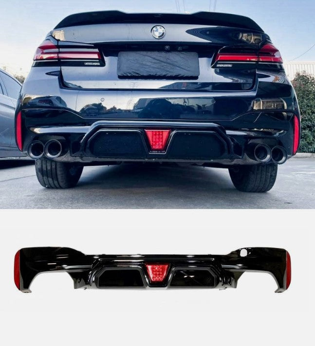 BMW 5 SERIES G30 G31 REAR DIFFUSER BODYKIT 2017-2020