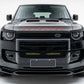 Land Rover Defender L663 90 & 110 2020+ Gloss Black Front Bumper Splitter Lip Spoiler Body Kit