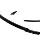 Gloss black SV-style front splitter lip spoiler body kit installed on a 2023-2026 Range Rover Sport L461