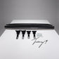 Jaguar F-Pace X761 and XF MK2 X260 2017-2025 OE style side steps running boards pair with anti-slip tread pads and brackets