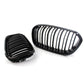 BMW 1 SERIES F20 F21 PRE LCI 2011 - 2014 BLACK FRONT KIDNEY GRILLE BODYKIT