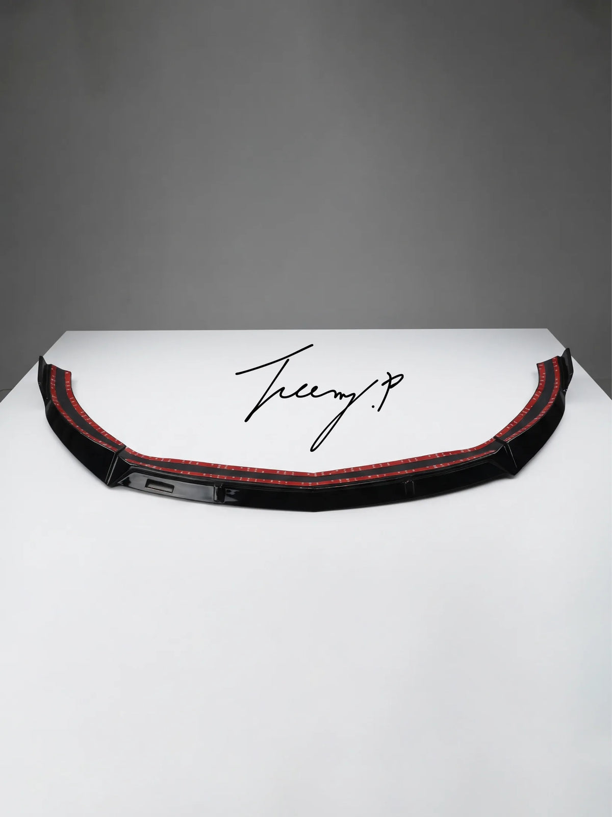 Mercedes CLA Class W117 C117 2016-2019 CLA45 AMG style gloss black front bumper chin splitter lip spoiler upgrade