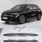 Mercedes GLA H247 2020-2026 OE style black and silver aluminum running boards side steps pair with anti-slip tread