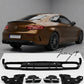 Mercedes-Benz C-Class C205 Coupe A205 Cabriolet 2015-2023 AMG C63 S Style Rear Diffuser with Tail Pipes Body Kit