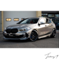 BMW 1 SERIES F40 2019 - 2023 BLACK FRONT SPLITTER SPOILER BODYKIT