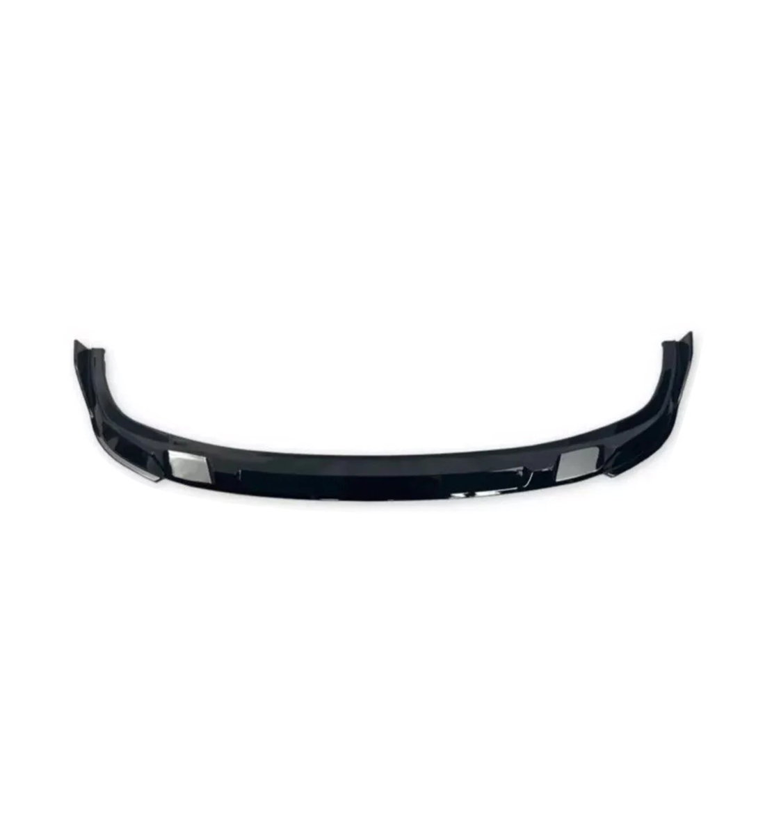 Gloss black 3D-style front lip splitter body kit installed on a 2022-2025 BMW 3 Series LCI G20 / G21