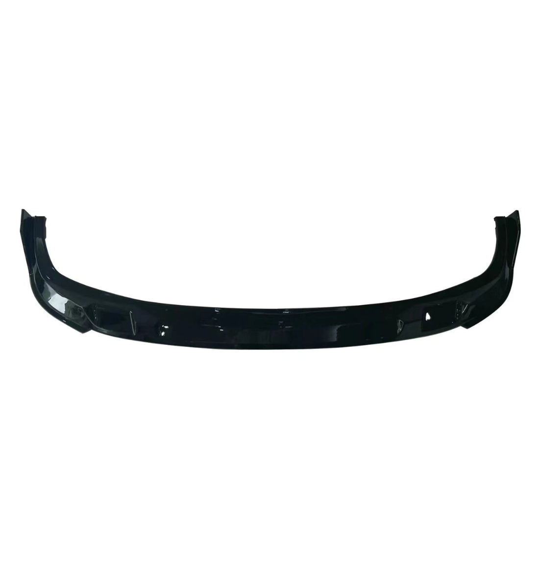 Gloss black 3D-style front lip splitter body kit installed on a 2022-2025 BMW 3 Series LCI G20 / G21