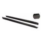 Tesla Model X (2016+) Real Carbon Fiber Side Skirt Extension Blades