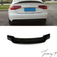 AUDI A4 (2009-2016) Gloss Black R Style Rear Boot Spoiler