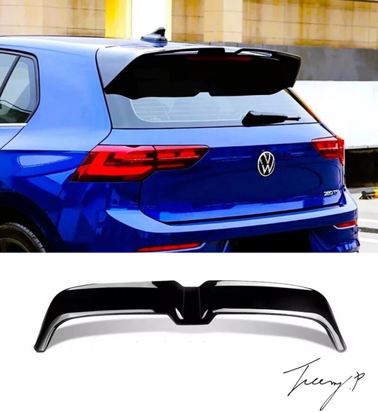 VW Golf MK8 GTI (2019+) Oettinger Style Rear Gloss Black Roof Spoiler