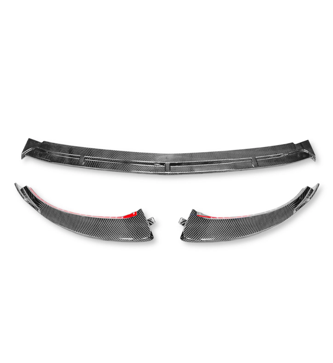 Mercedes E-Class Saloon W213 (2020+) Facelift Carbon Look B Style Front Splitter