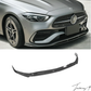 Mercedes C-Class W206 (2021+) LCI Gloss Black 3-PIECE Front Splitter Spoiler