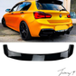 BMW 1 SERIES F20 F21 LCI 2015 - 2019 M135I M140I GLOSS BLACK REAR ROOF SPOILER