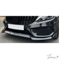 Mercedes C-Class W205 C205 (2014-2018) AMG Gloss Black Front Splitter Spoiler 