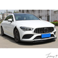 Mercedes CLA-Class W118 C118 (2019+) CLA45S AMG Gloss Black Front Splitter Lip 