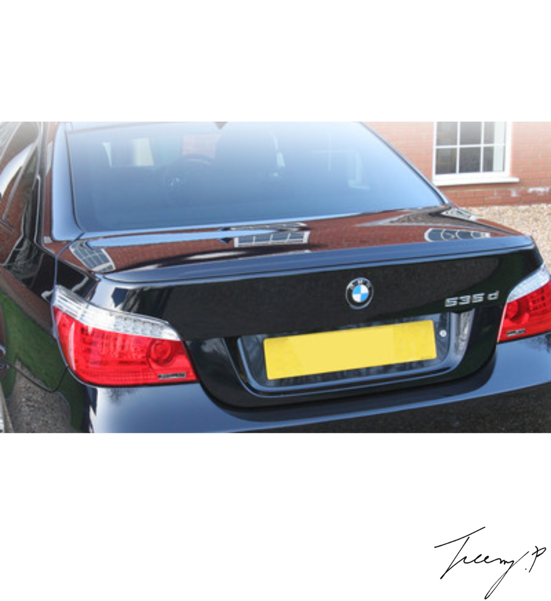 BMW 5 Series E60 (2004-2010) M5 Style Rear Boot Spoiler Wing Lip OEM