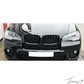 BMW X5 E70 X6 E71 (2007-2013) Gloss Double Slat Front Bumper Kidney Grille Grill