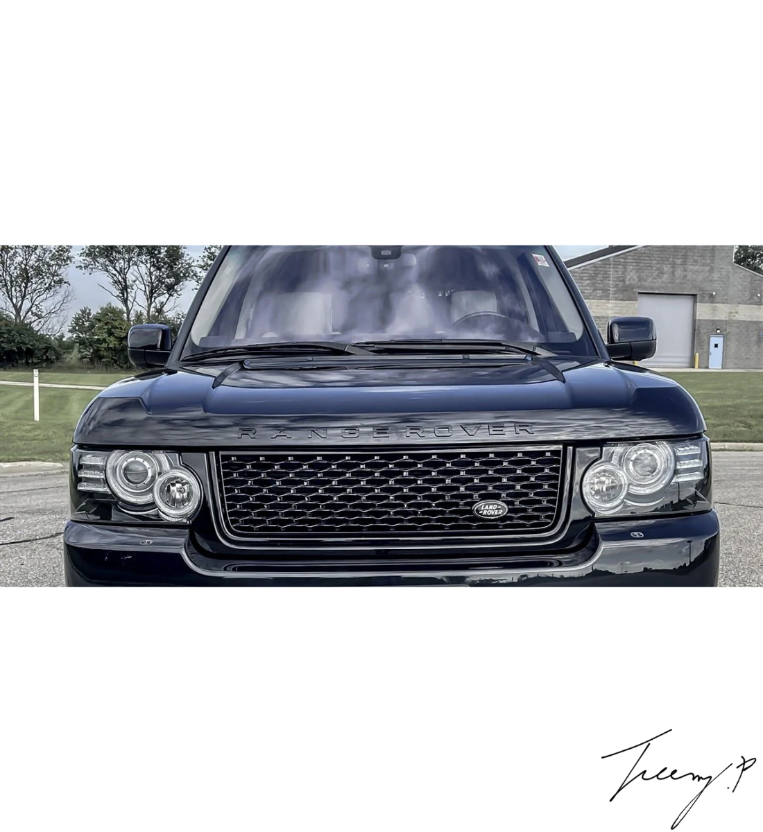 Range Rover Vogue L322 (2010–2012) Autobiography Style Front Lower Grille Grill