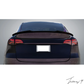 Tesla Model Y (2021+) Balde Style Rear Boot Spoiler Wings Trunk Lip Gloss Black