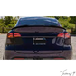 Tesla Model Y (2021+) Balde Style Rear Boot Spoiler Wings Trunk Lip Gloss Black