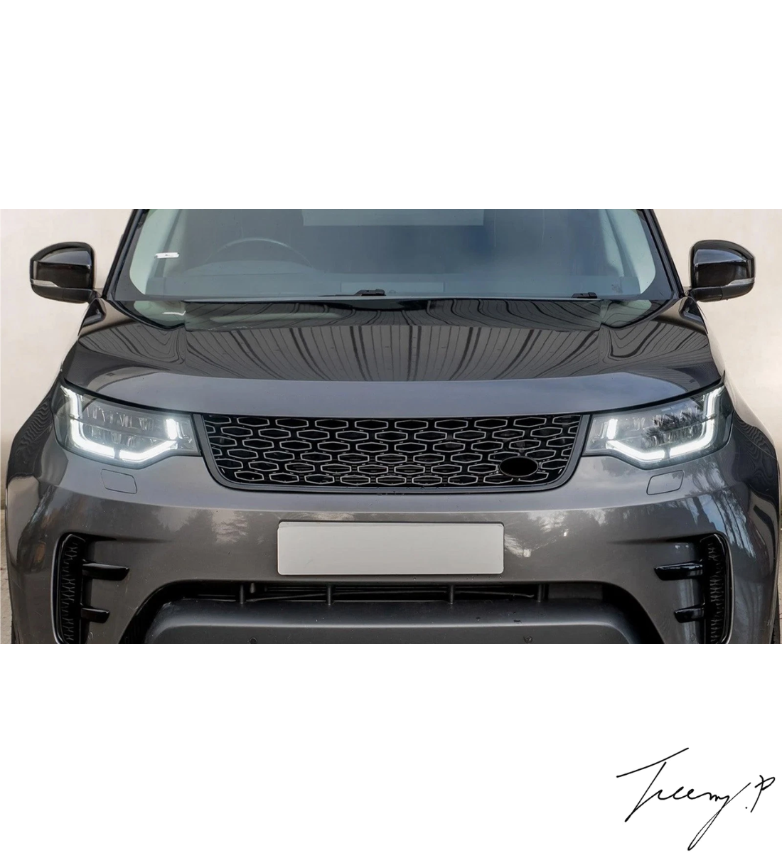 Land Rover Discovery 5 L462 (2017-2020) Front Grille Dynamic Style Gloss Black