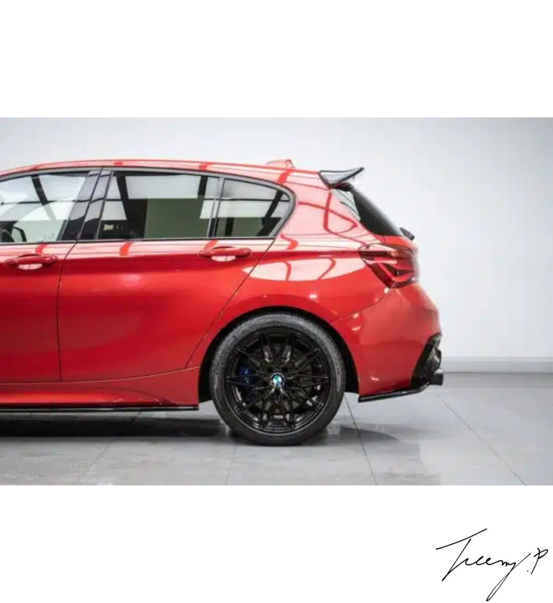 Gloss Black M Performance Rear Roof Spoiler for BMW 1 Series F20 F21 (2012-2019)