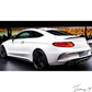 Mercedes Benz C-Class W205 Coupe AMG (2014-2019) Gloss Black Rear Trunk Spoiler