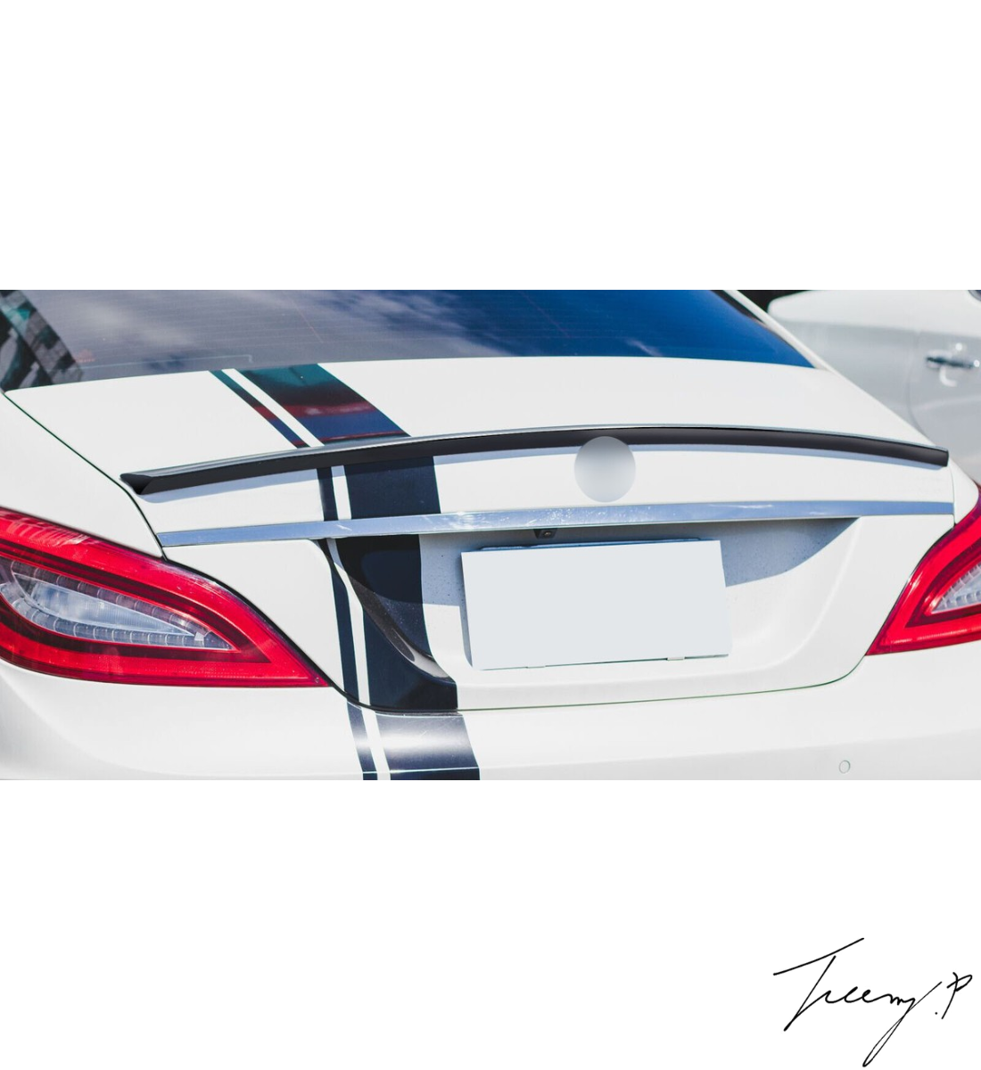 MERCEDES BENZ CLS W218 (2012-2017) REAR BOOT TRUNK WING SPOILER