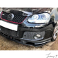 VW GOLF MK5 GTI (2003-2008) FRONT LIP SPLITTER 3 PIECE GLOSS BLACK