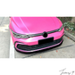 VW Golf MK8 GTI (2020-) Gloss Black Front Lip Splitter Spoiler