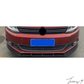 VW JETTA 2011 - 2014 GLOSS BLACK 3 PIECE FRONT BUMPER SPLITTER BODYKIT