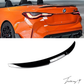 BMW 4 Series G23 (2021+) Gloss Black M4 Style Rear Roof Boot Spoiler Lip