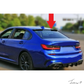 BMW 3 Series G20 (2018+) Gloss Black M Performance Rear Window Roof Spoiler
