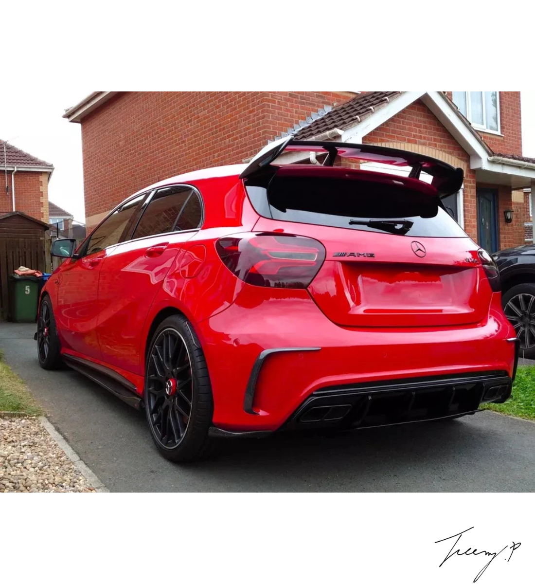 Mercedes A Class W177 (2019-2023) Gloss Black Rear Boot Spoiler – TREEN ...