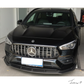 MERCEDES BENZ CLA W118 2020+ GLOSS BLACK FRONT SPLITTER SPOILER LIP BODYKIT