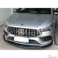 MERCEDES BENZ CLA W118 2020+ GLOSS BLACK FRONT SPLITTER SPOILER LIP BODYKIT