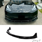 Tesla Model Y (2020-2024) Gloss Black Front Bumper Lip Splitter