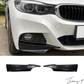 BMW 3 SERIES GT F34 320I 325I 2014 - 2019 M SPORT FRONT BUMPER SPLITTER LIP CANARDS