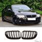 BMW 3 Series E92 E93 Facelift 2010-2013 Front Grille Double Slat Gloss Black OEM