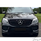 Mercedes ML W166 (2012–2019) Panamericana Gloss Black GT Style Grille with Camera