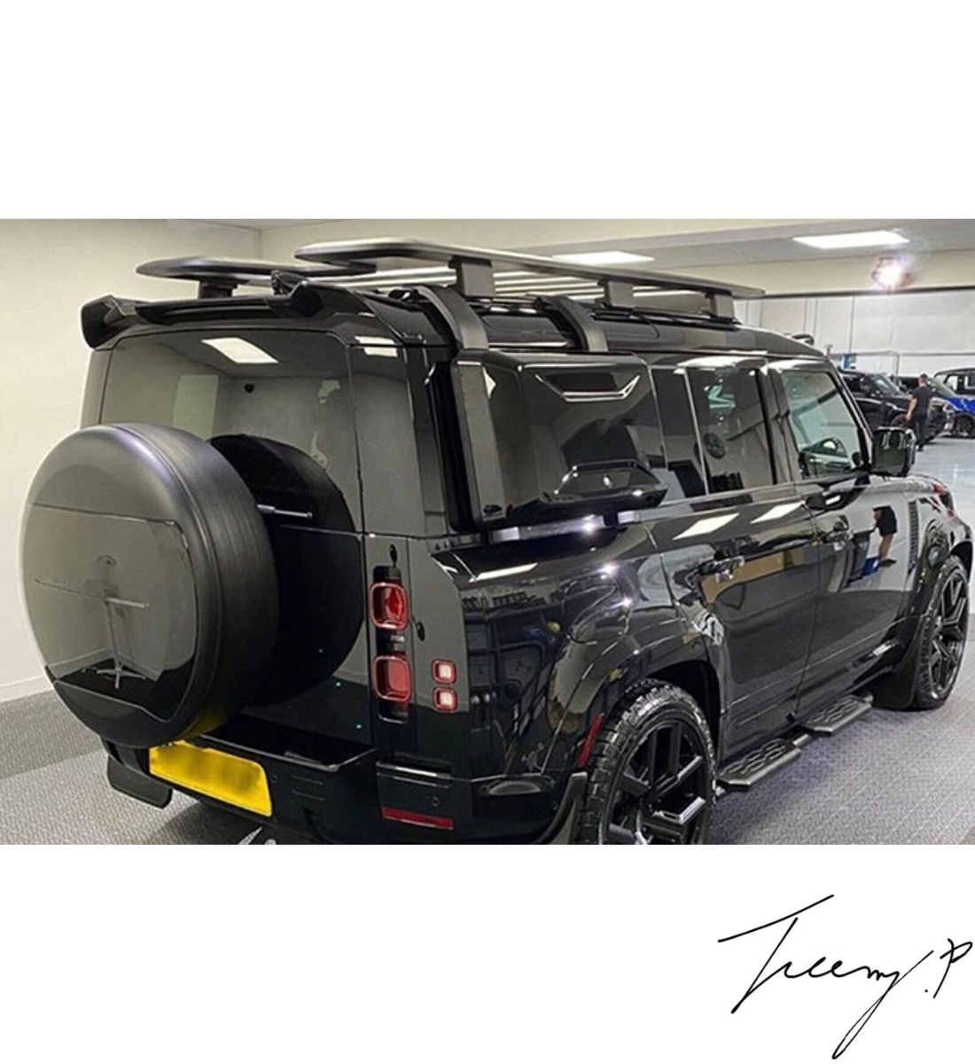 LAND ROVER DEFENDER 2019+ STYLE 1 REAR TRUNK ROOF SPOILER WING