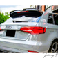 Audi RS3 8V Sportback 2013 - 2020 Gloss Black Rear Boot Trunk Spoiler Wing Lip